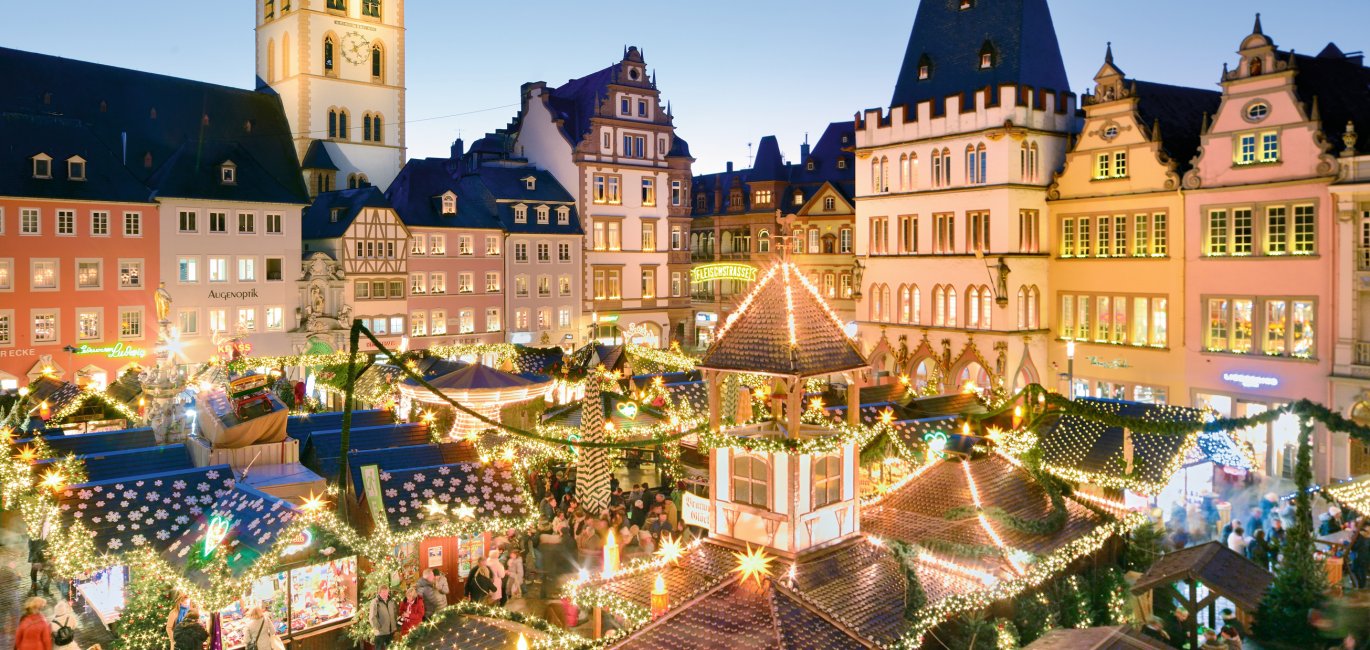 Trier: Weihnachtsmarkt am Hauptmarkt © DZT/Francesco Carovillano