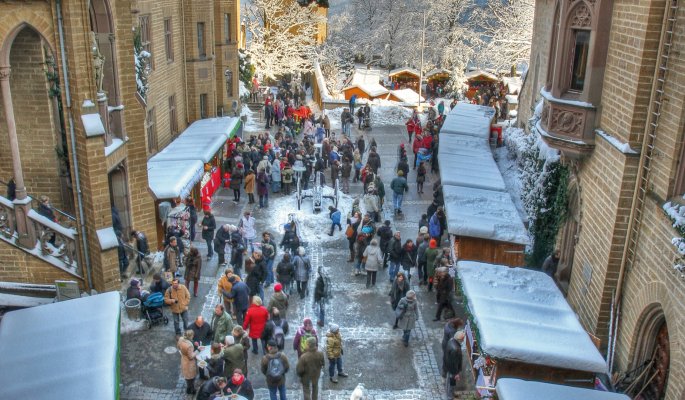 Königlicher Weihnachtsmarkt auf Burg Hohenzollern