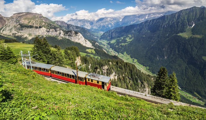 Schynige Platte Bahn © olga demchishina - stock.adobe.com