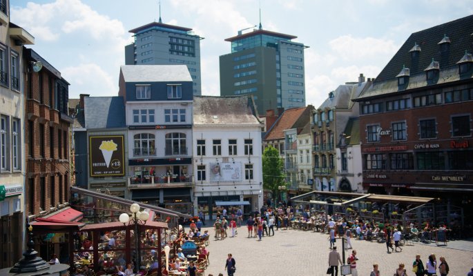 In Hasselt © Toerisme Hasselt/Van de Sande