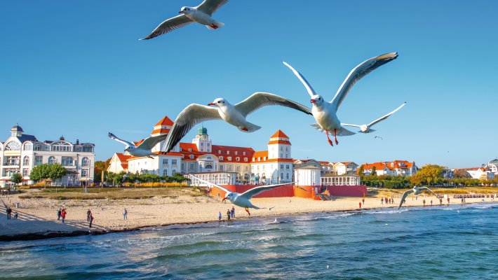 Strandpromenade Binz auf Rügen © Comofoto - stock.adobe.com